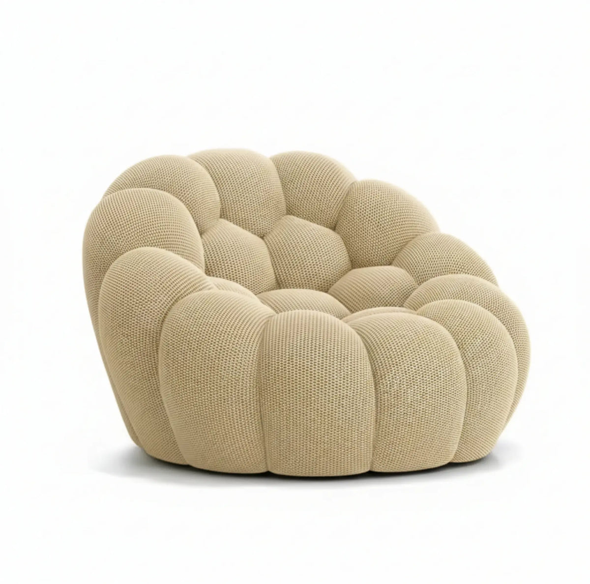 Fauteuil bubble beige