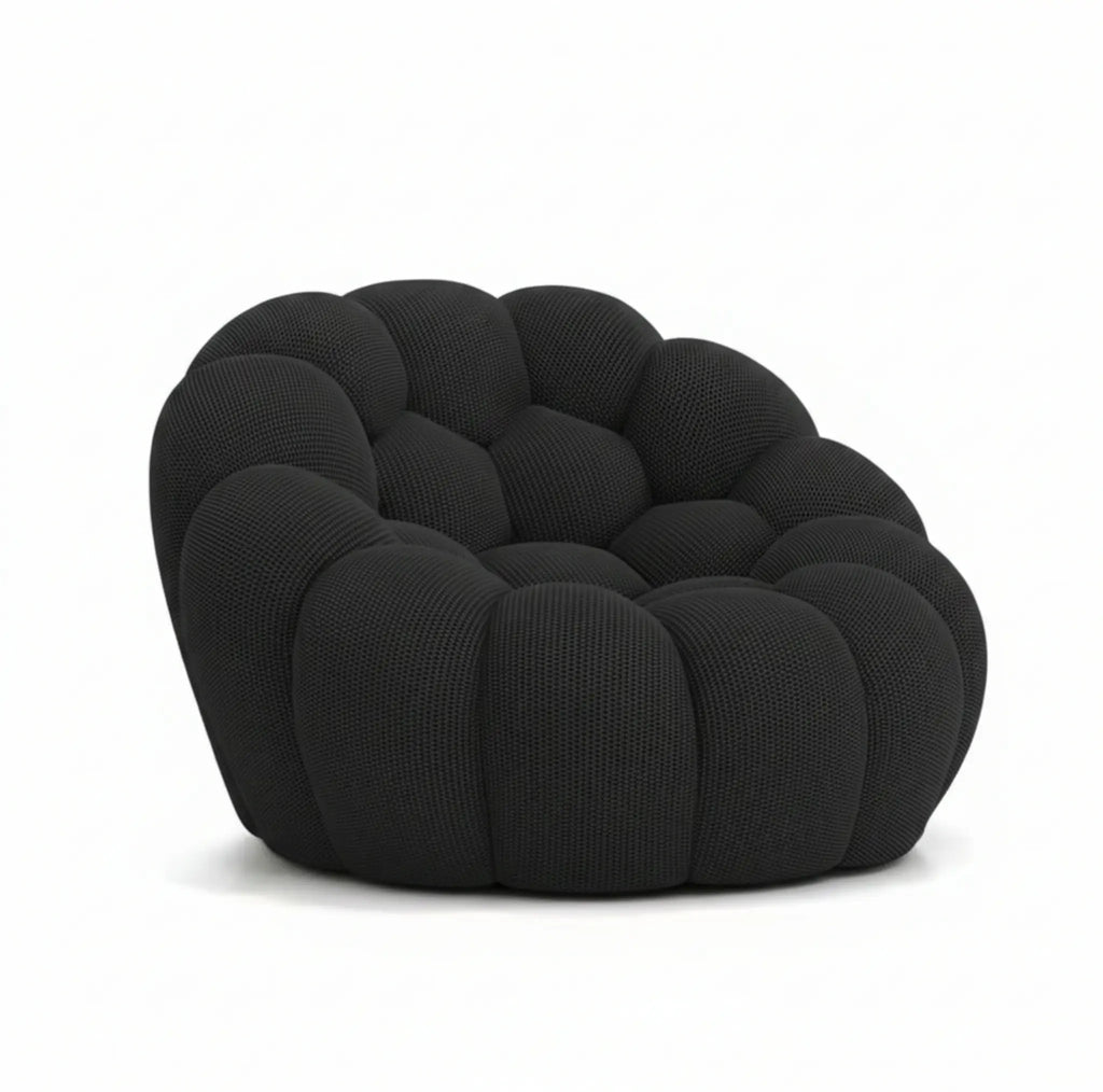 Fauteuil bubble noir