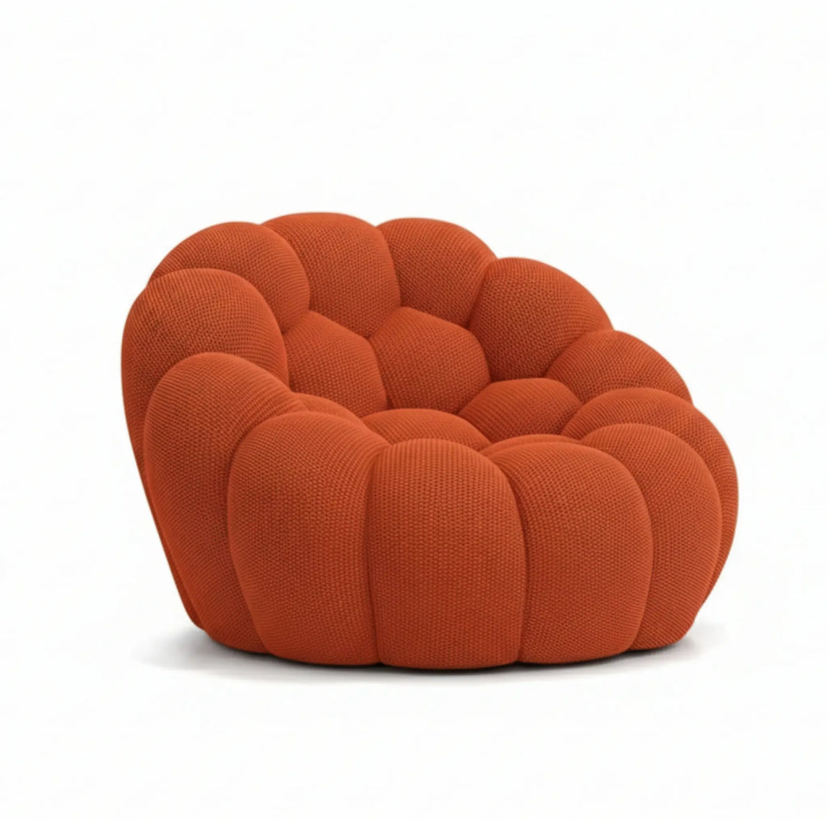Fauteuil bubble orange