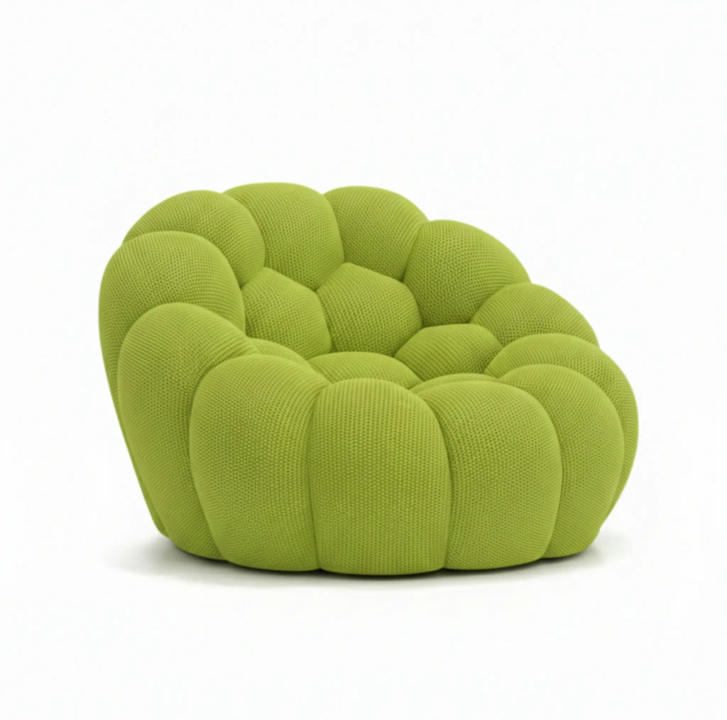 Fauteuil bubble vert