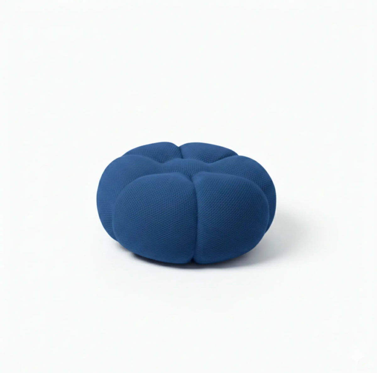 Pouf bubble bleu